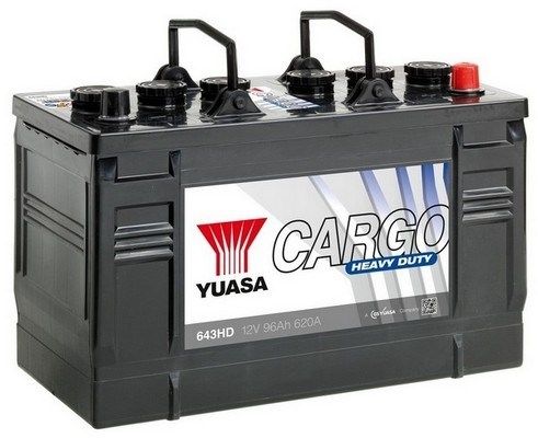 Obrázok żtartovacia batéria YUASA Cargo Heavy Duty Batteries (HD) 643HD