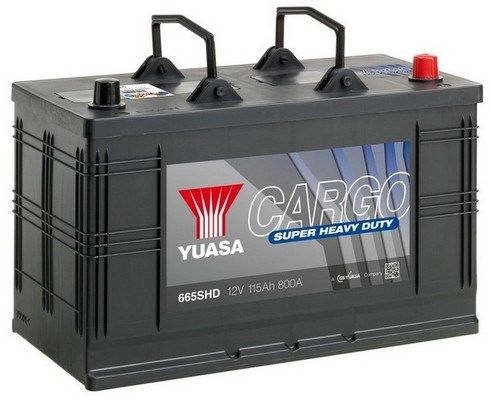 Obrázok żtartovacia batéria YUASA Cargo Super Heavy Duty Batteries (SHD) 665SHD