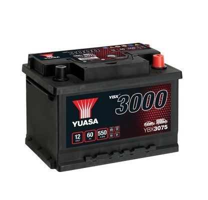 Obrázok Batéria YUASA YBX3075 12V/60Ah/550A