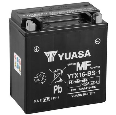 Obrázok Batéria YUASA Maintenance Free YTX16BS1