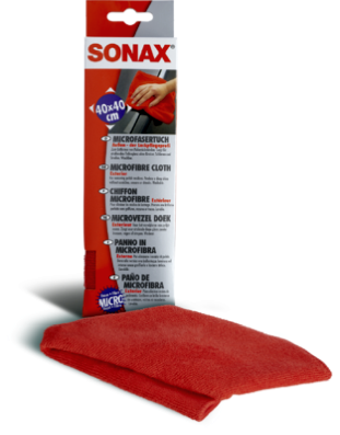 Obrázok Čistiace utierky SONAX Microfibre cloth exterior 04162000