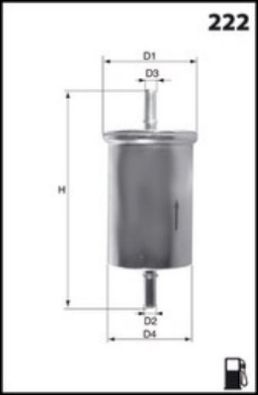 Obrázok Palivový filter MISFAT  E157