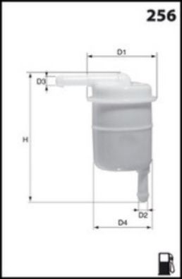 Obrázok Palivový filter MISFAT  E119