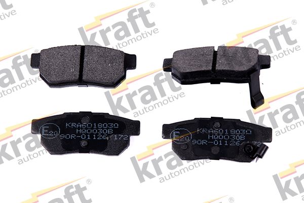 Obrázok Sada brzdových platničiek kotúčovej brzdy KRAFT AUTOMOTIVE  6018030