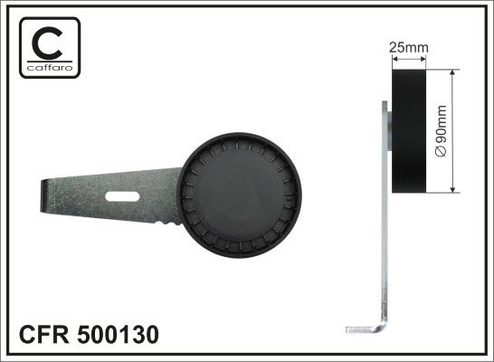 Obrázok Napinák rebrovaného klinového remeňa CAFFARO  500130