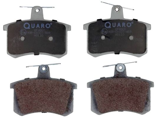 Obrázok Sada brzdových platničiek kotúčovej brzdy QUARO  QP4860