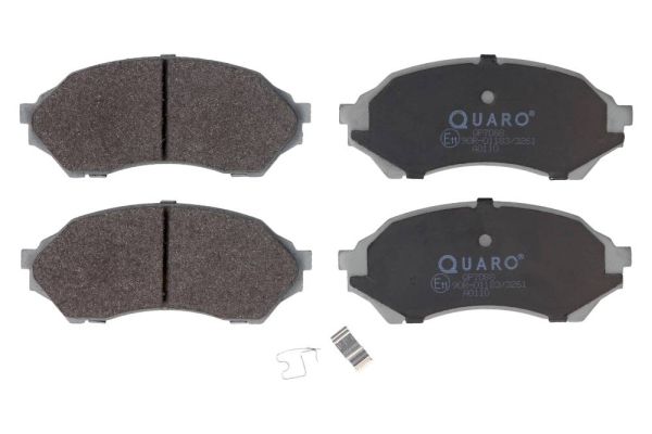 Obrázok Sada brzdových platničiek kotúčovej brzdy QUARO  QP7088