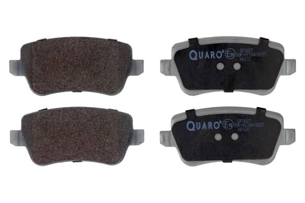 Obrázok Sada brzdových platničiek kotúčovej brzdy QUARO  QP3827