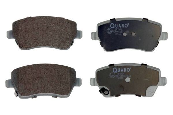 Obrázok Sada brzdových platničiek kotúčovej brzdy QUARO  QP7494