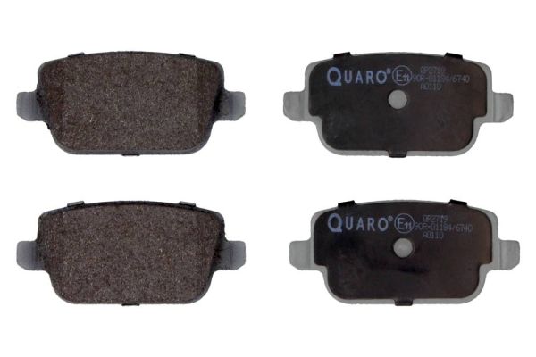 Obrázok Sada brzdových platničiek kotúčovej brzdy QUARO  QP2719
