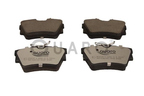 Obrázok Sada brzdových platničiek kotúčovej brzdy QUARO  SILVER CERAMIC QP3612C