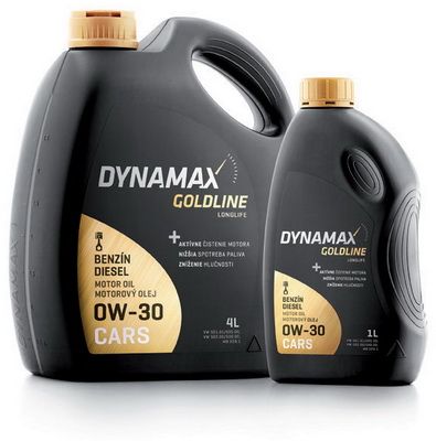 Obrázok Motorový olej DYNAMAX  GOLDLINE LONGLIFE 0W-30 502091