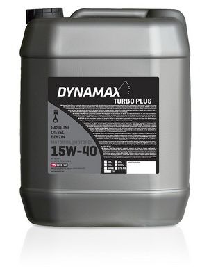 Obrázok Motorový olej DYNAMAX  TURBO PLUS 15W-40 502981