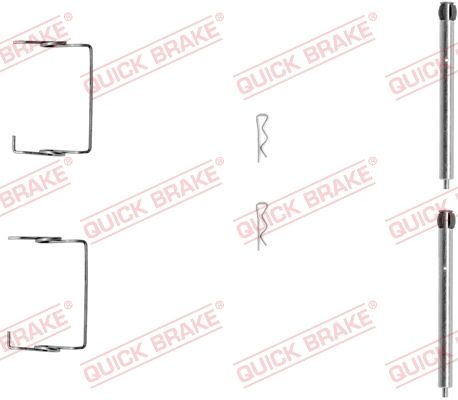 Obrázok Sada príslużenstva oblożenia kotúčovej brzdy QUICK BRAKE  1091267