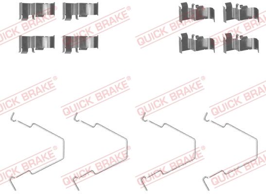 Obrázok Sada príslużenstva oblożenia kotúčovej brzdy QUICK BRAKE  1091652