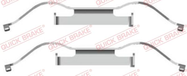 Obrázok Sada príslużenstva oblożenia kotúčovej brzdy QUICK BRAKE  1091681